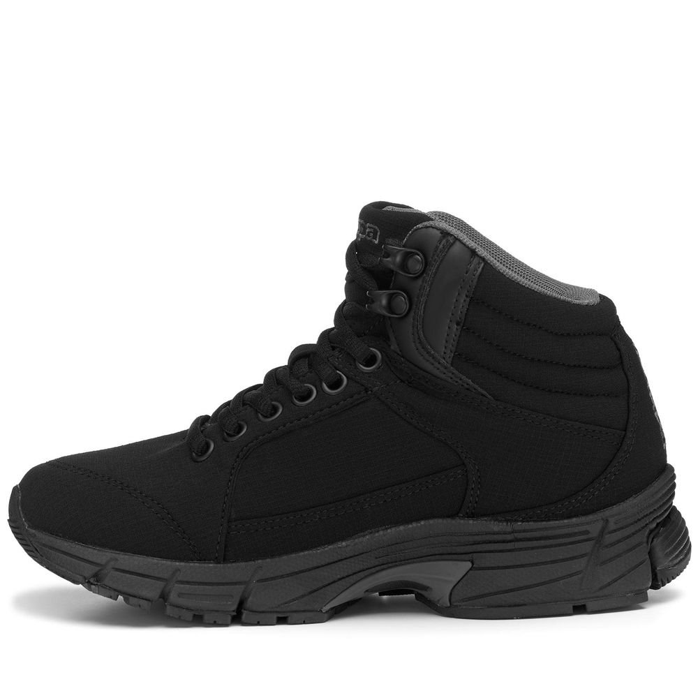 Men Kappa Logo Walk1 0006 Cold Buster Boots Black | 398706-OBD