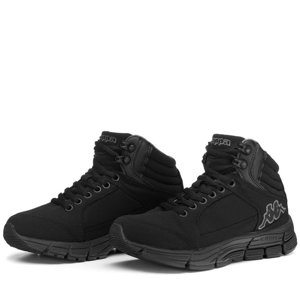 Men Kappa Logo Walk1 0006 Cold Buster Boots Black | 398706-OBD