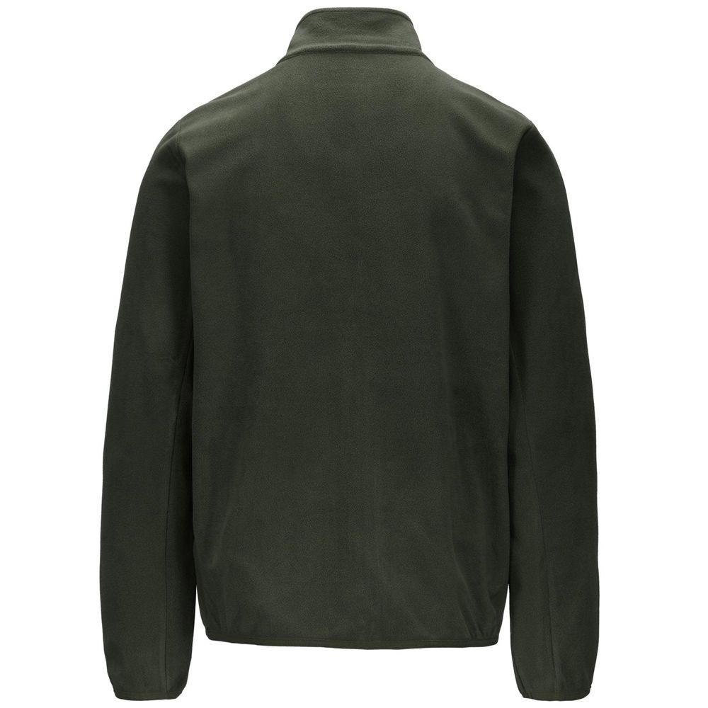 Men Kappa Logo Wind Jacket Green | 135692-ZKE