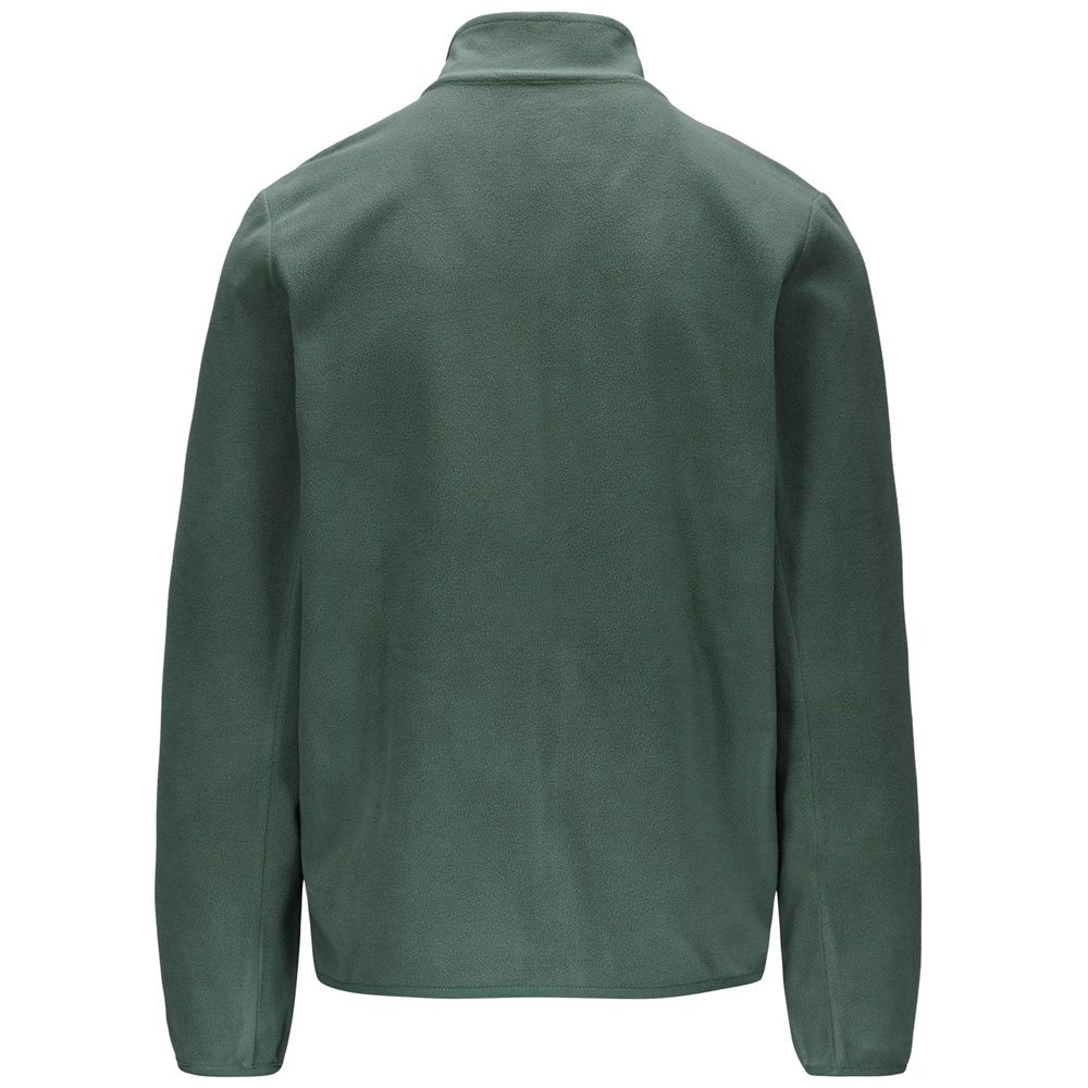 Men Kappa Logo Wind Jacket Green | 284651-USR