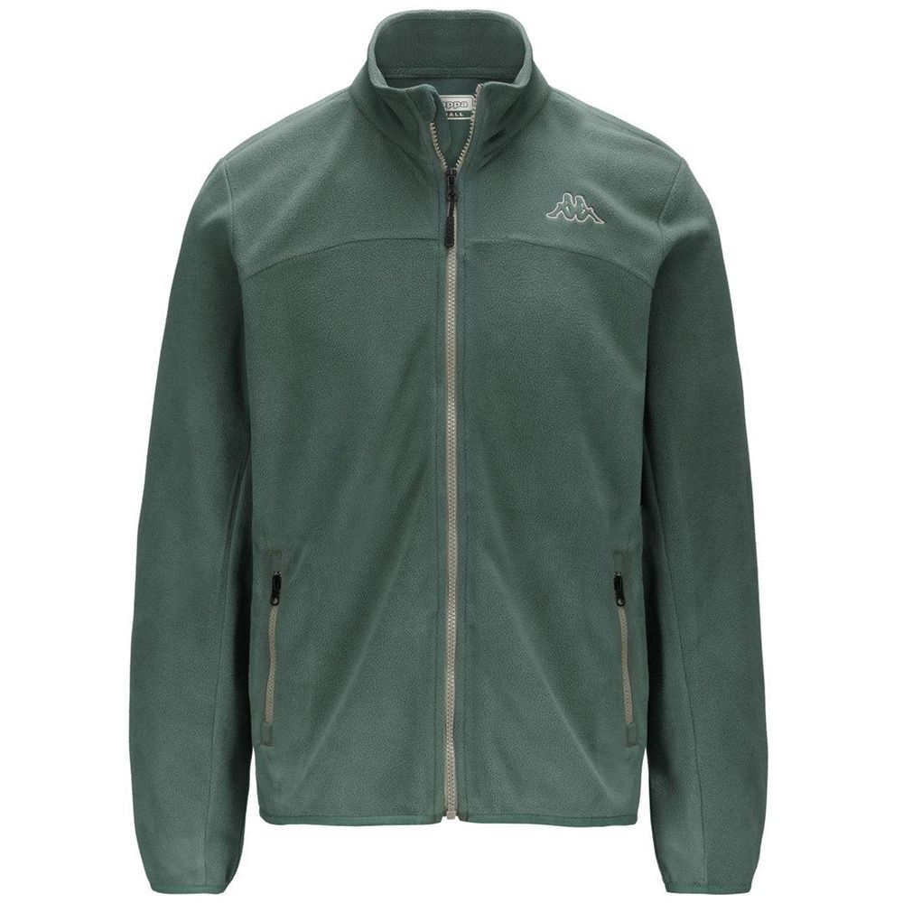 Men Kappa Logo Wind Jacket Green | 284651-USR