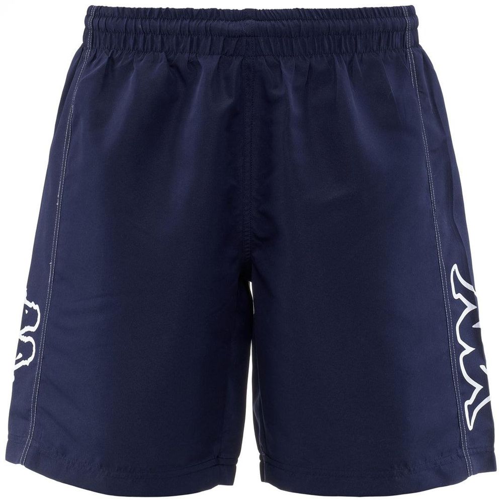 Men Kappa Logo Wogoz Swimwear Navy | 481279-DXW