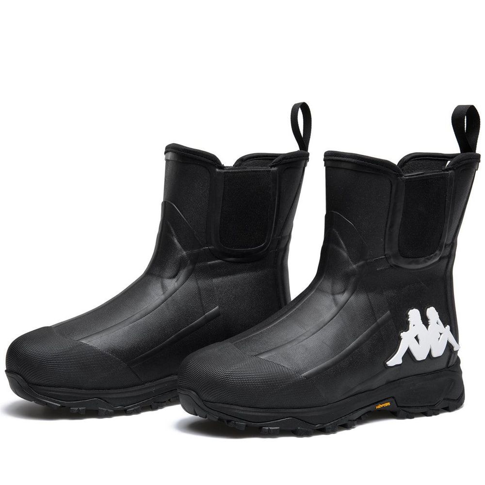 Men Kappa Skarpona Beat 3.0 Vibram Boots Black | 143958-GJE