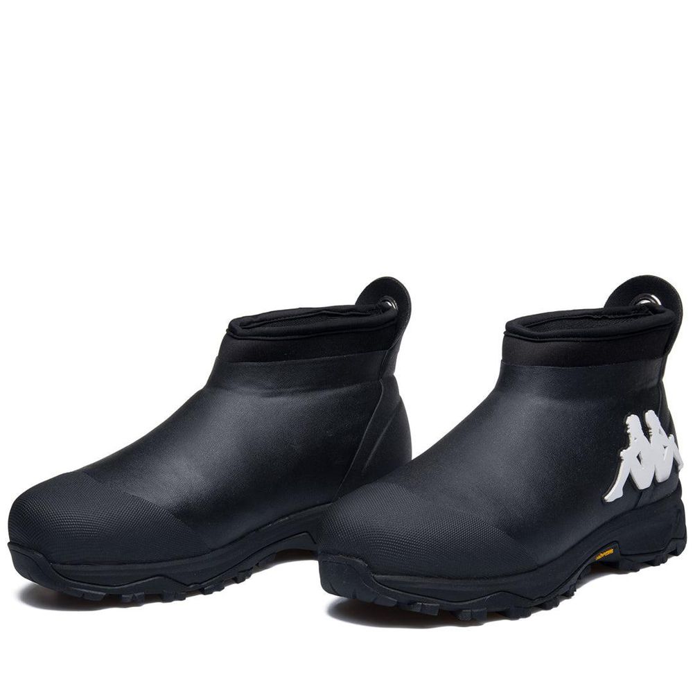 Men Kappa Skarpona Low 3.0 Vibram Boots Black | 210694-PKW