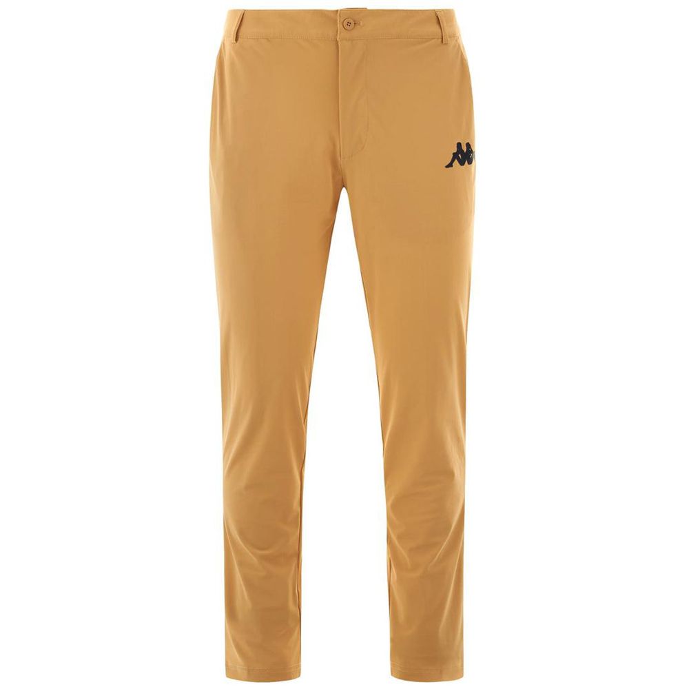 Men Kappa Sumoum Pants Beige | 127038-GZB