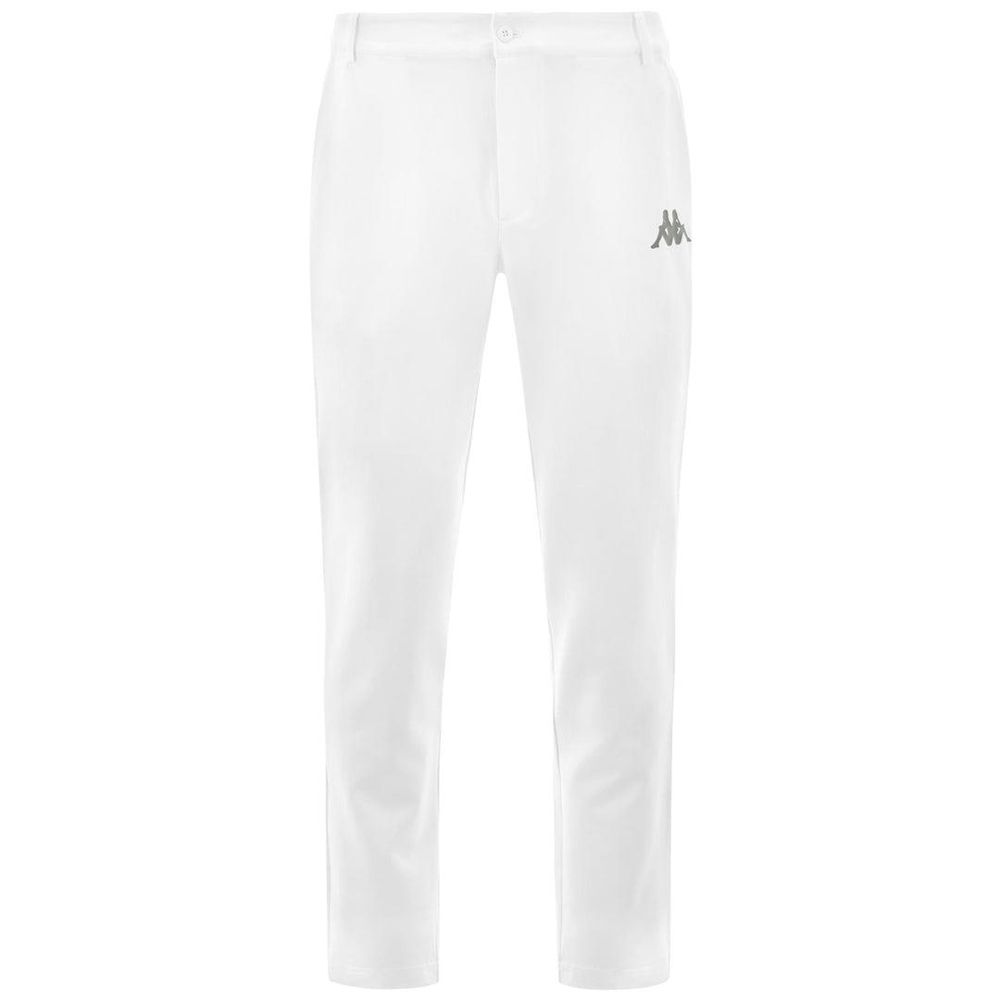 Men Kappa Sumoum Pants White | 629801-XGA