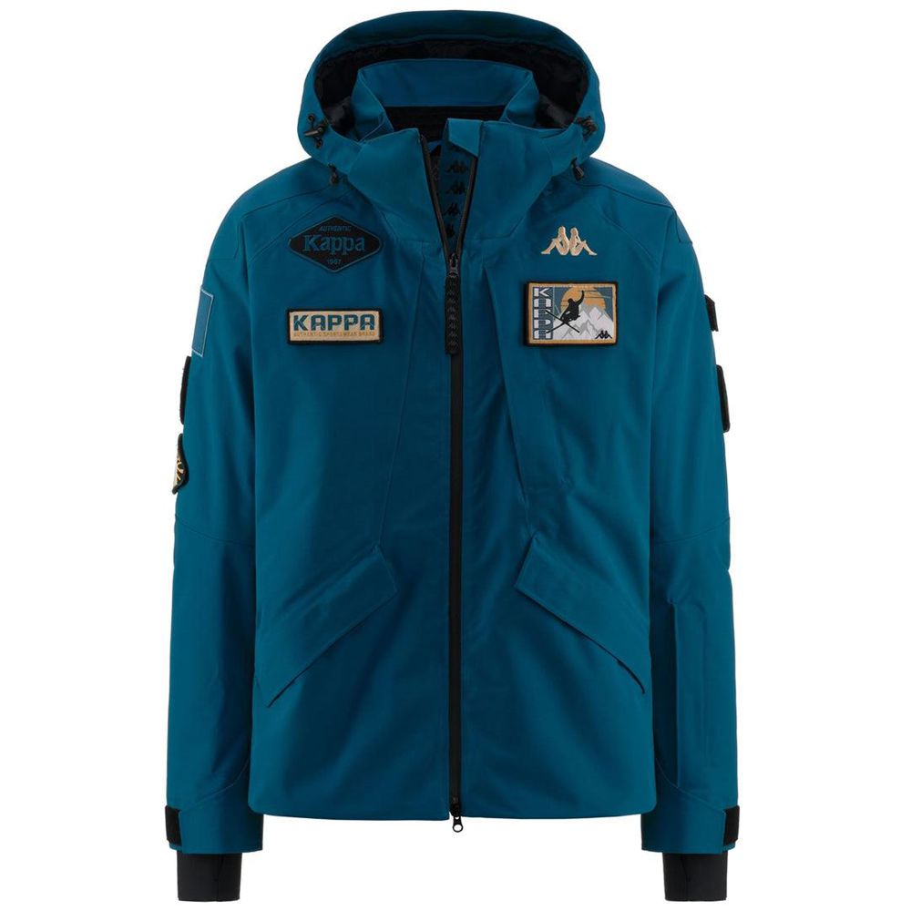 Men Kappa Tier Zero Geizo Jacket Blue | 601395-VBF