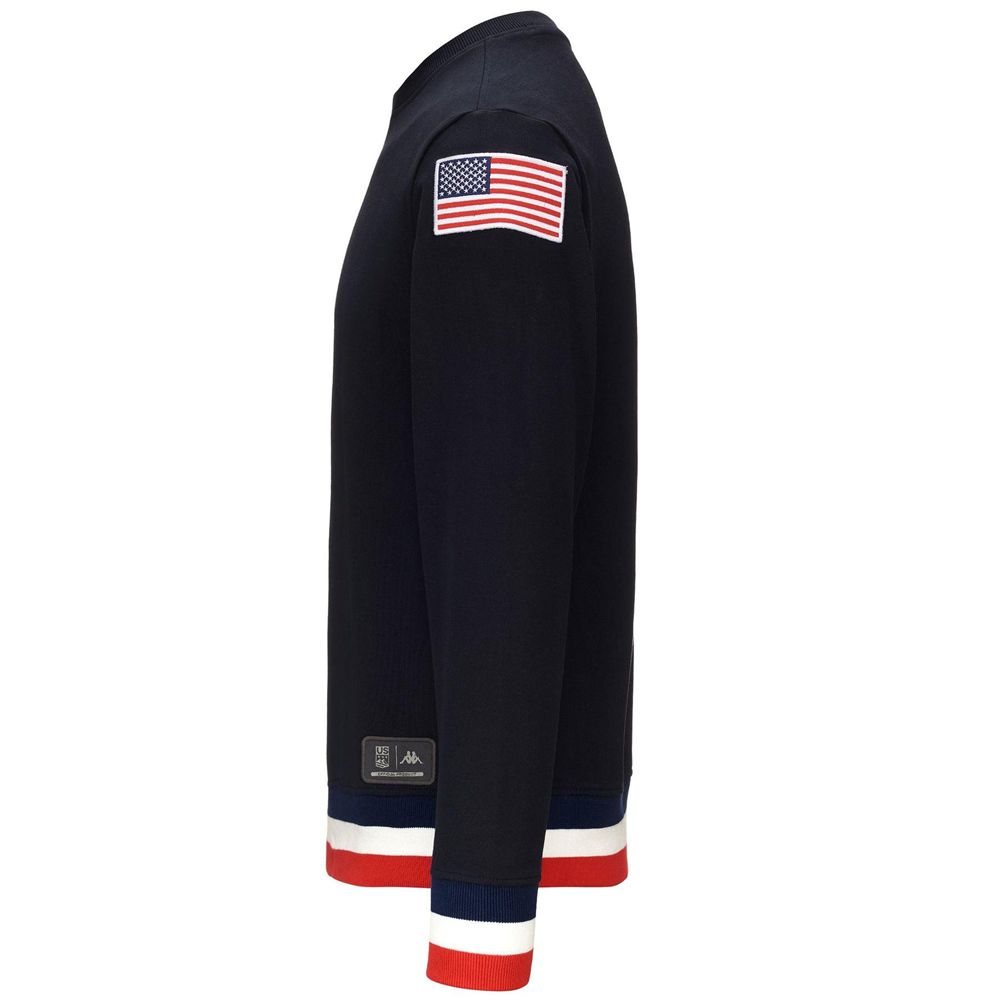 Men Kappa Utahi Us Sweater Navy | 923480-SMA