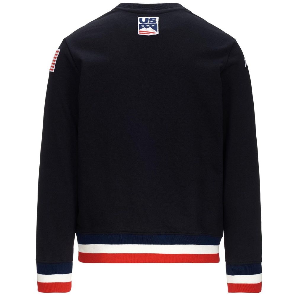 Men Kappa Utahi Us Sweater Navy | 923480-SMA