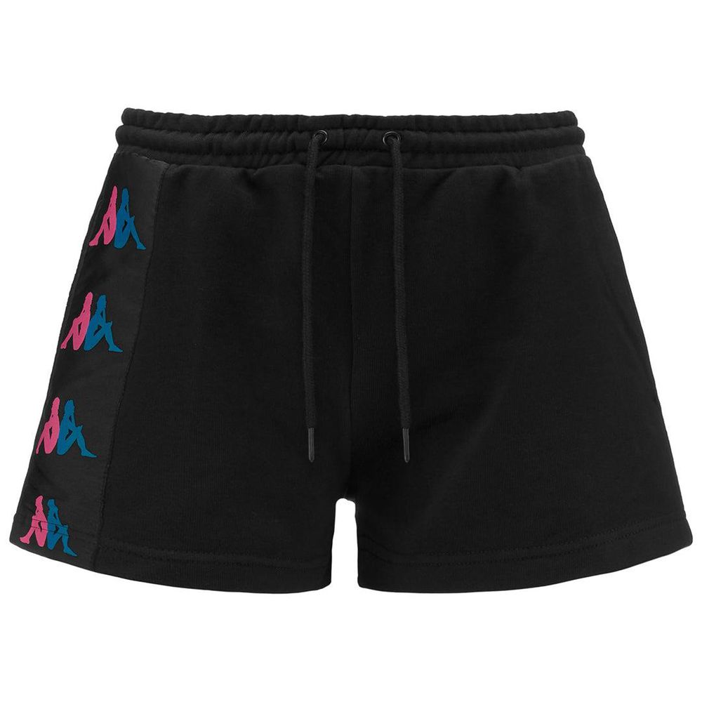 Women Kappa 222 Banda 10 Latte Shorts Black | 168509-ERX