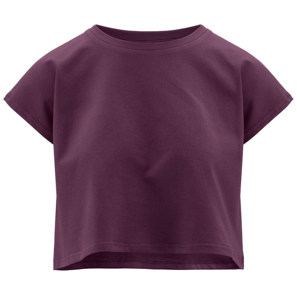 Women Kappa 222 Banda 10 Lavars T-Shirt Purple | 143759-AJD