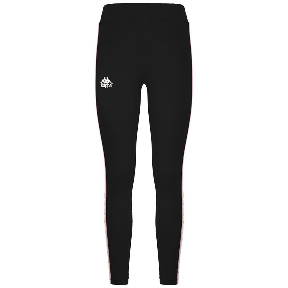 Women Kappa 222 Banda Aneno 2 Pants Black | 964730-KGB