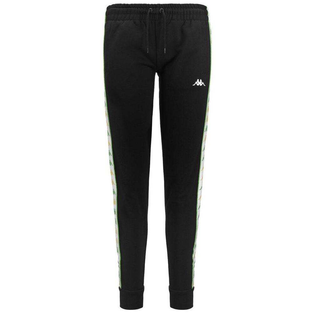 Women Kappa 222 Banda Barnui 2 Pants Black | 609258-CPL