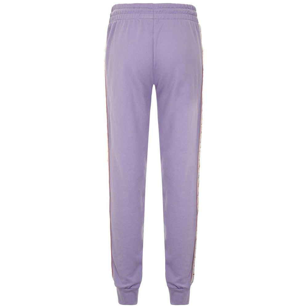 Women Kappa 222 Banda Barnuo 2 Pants Purple | 130762-XCQ