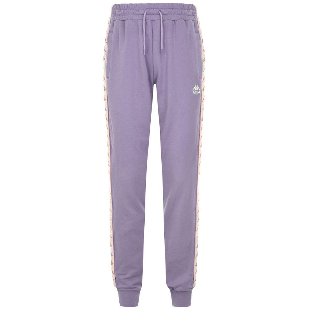 Women Kappa 222 Banda Barnuo 2 Pants Purple | 130762-XCQ