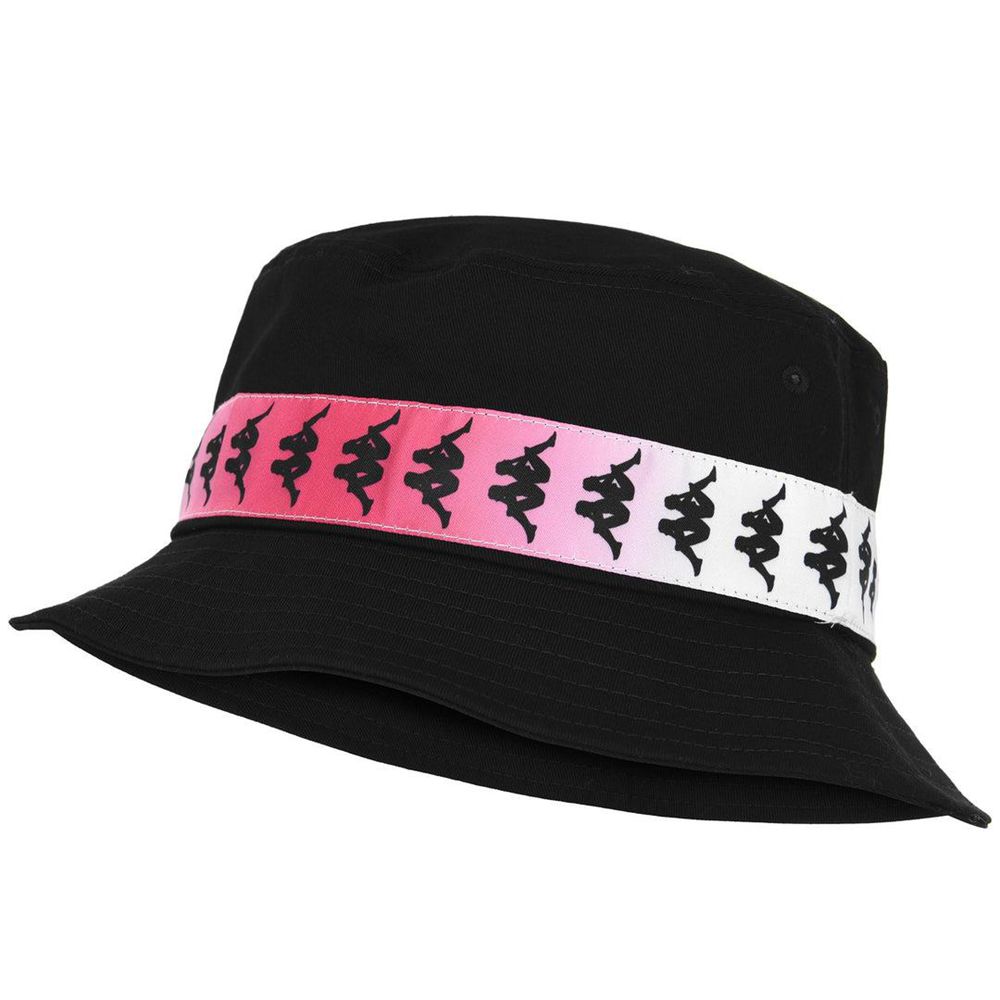 Women Kappa 222 Banda Buck Degrade Cap Black | 049731-PFE