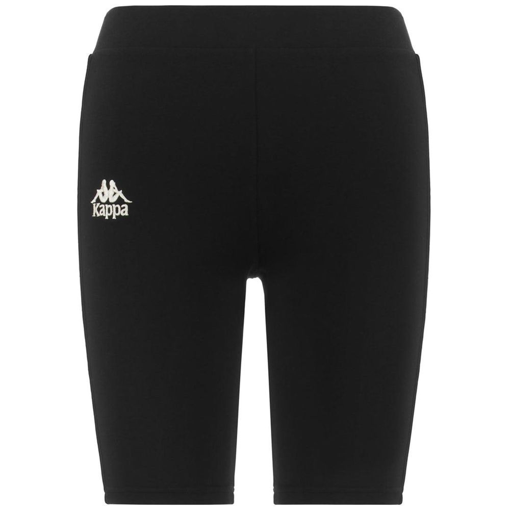 Women Kappa 222 Banda Dicles 2 Shorts Black | 316579-NYZ