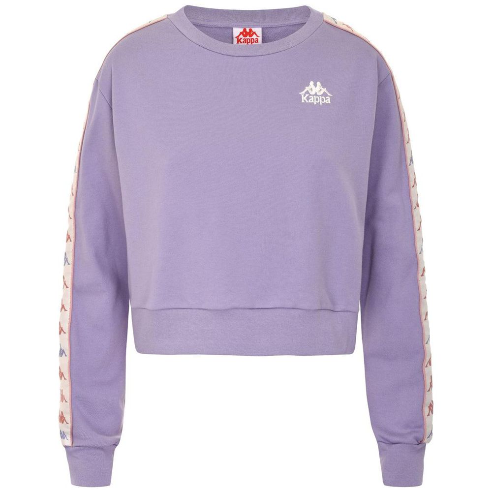 Women Kappa 222 Banda Famisho Sweater Purple | 235618-UNW