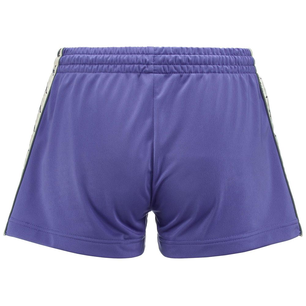 Women Kappa 222 Banda Ladytread Shorts Purple | 541089-EHC