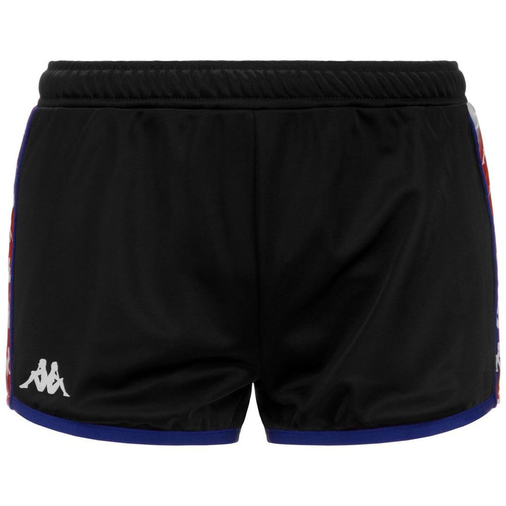 Women Kappa 222 Banda Losillegt Shorts Black | 640892-TPA