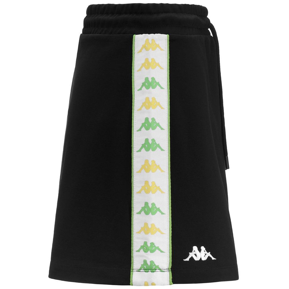 Women Kappa 222 Banda Salia Skirts Black | 192034-DFL