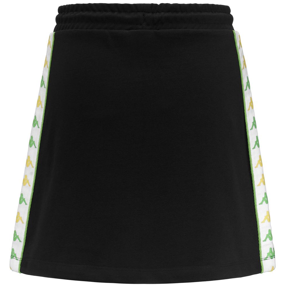 Women Kappa 222 Banda Salia Skirts Black | 192034-DFL