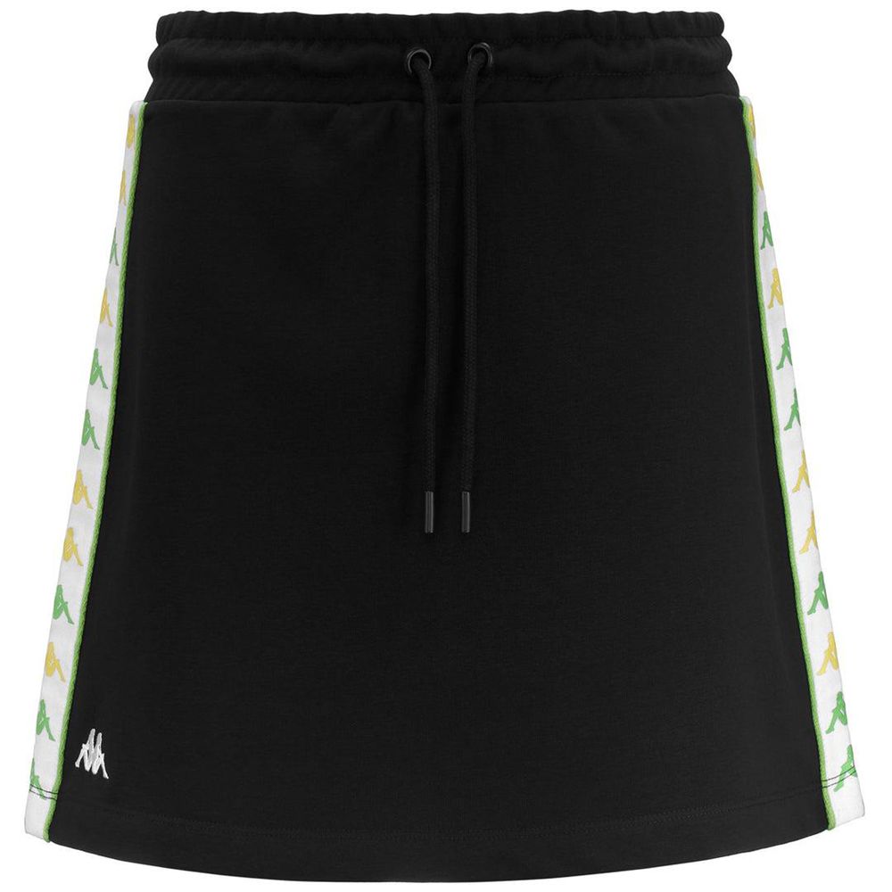 Women Kappa 222 Banda Salia Skirts Black | 192034-DFL