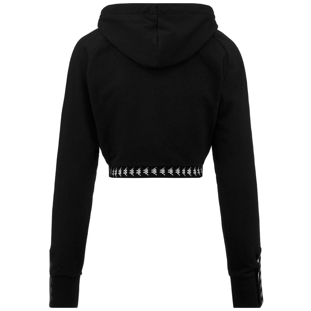 Women Kappa 222 Banda Vanity Hoodie Black | 168270-XSA