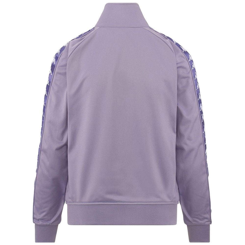 Women Kappa 222 Banda Wanniston Graphiktape Jacket Purple | 328419-SCT