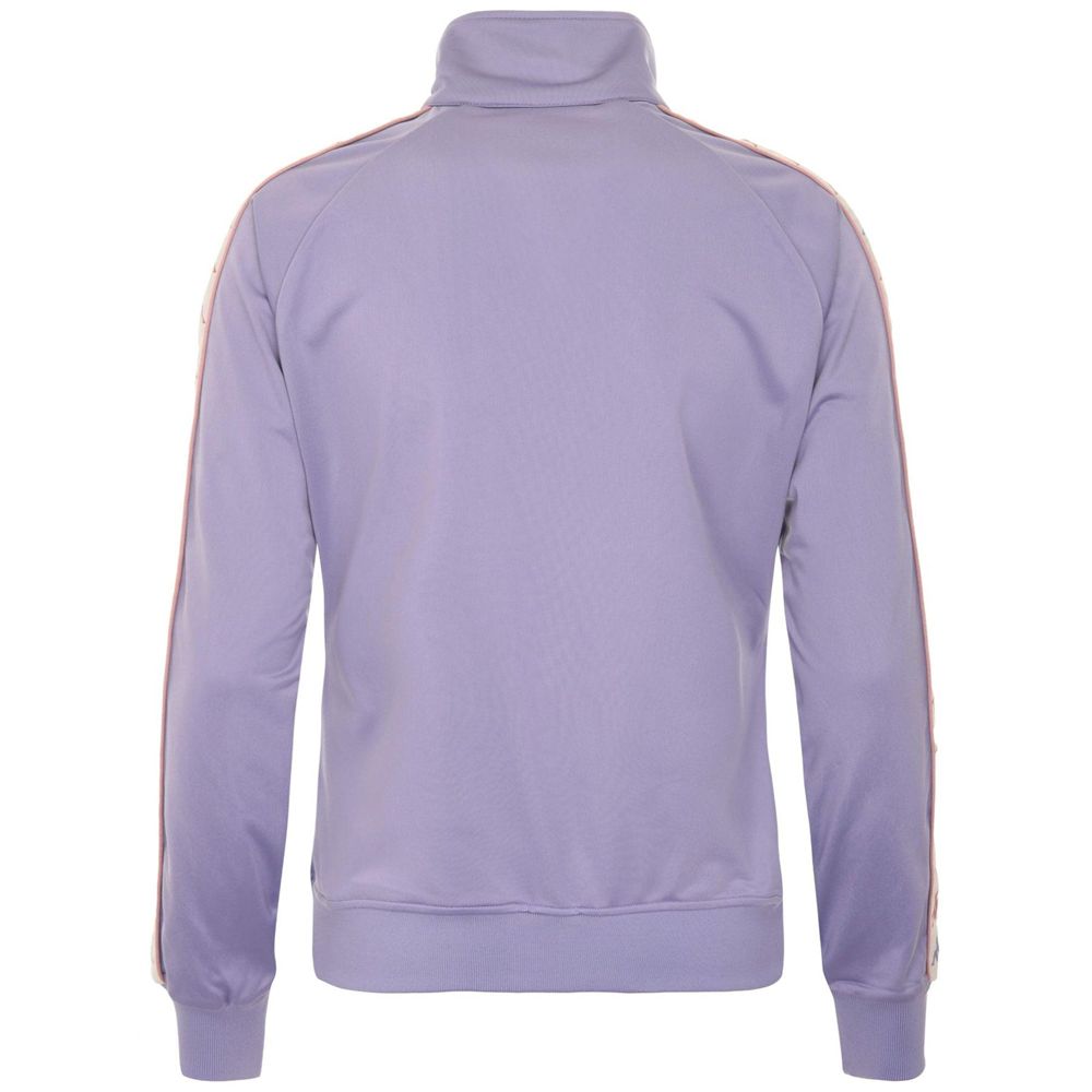 Women Kappa 222 Banda Wannistono Slim Sweater Purple | 651308-ZCK