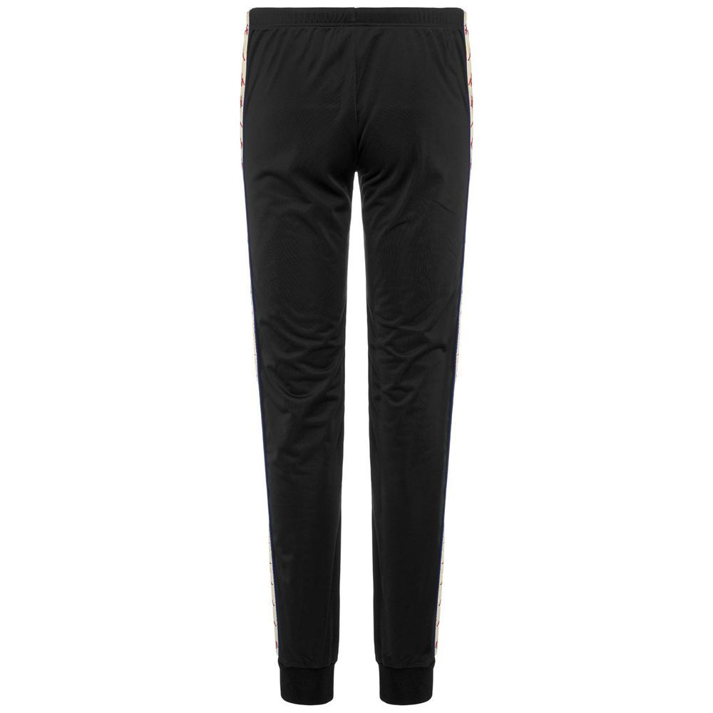 Women Kappa 222 Banda Wrastoria Slim Pants Black | 159082-YDE