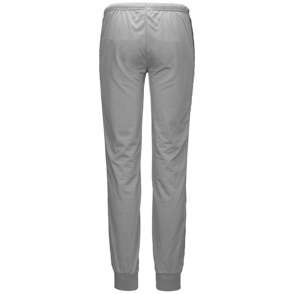 Women Kappa 222 Banda Wrastoria Slim Pants Grey | 396240-VUI