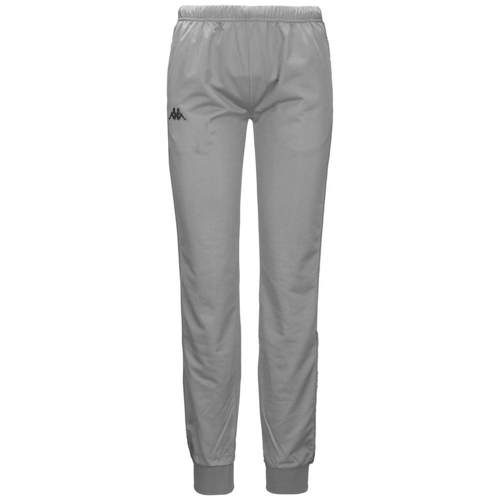 Women Kappa 222 Banda Wrastoria Slim Pants Grey | 396240-VUI