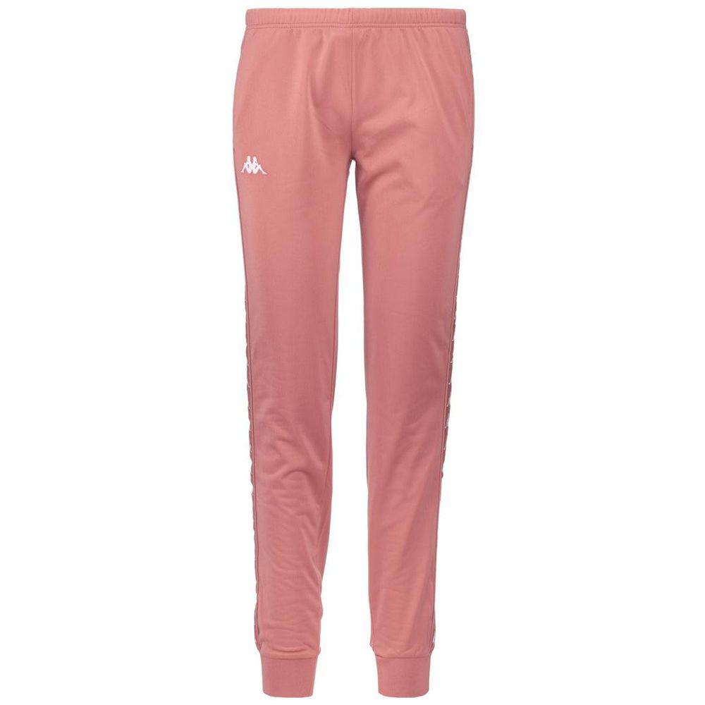 Women Kappa 222 Banda Wrastoria Slim Pants Pink | 540398-RFQ