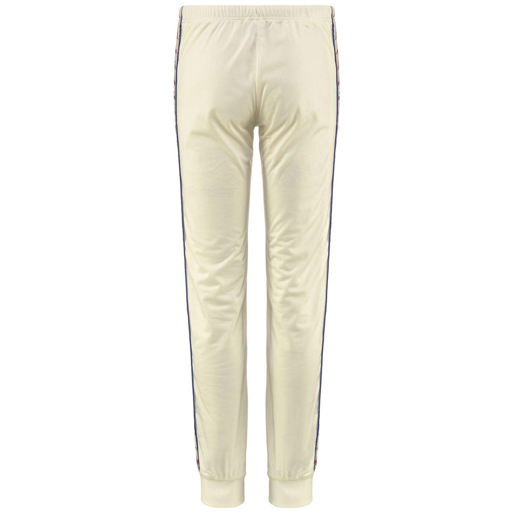 Women Kappa 222 Banda Wrastoria Slim Pants White | 523701-DGY