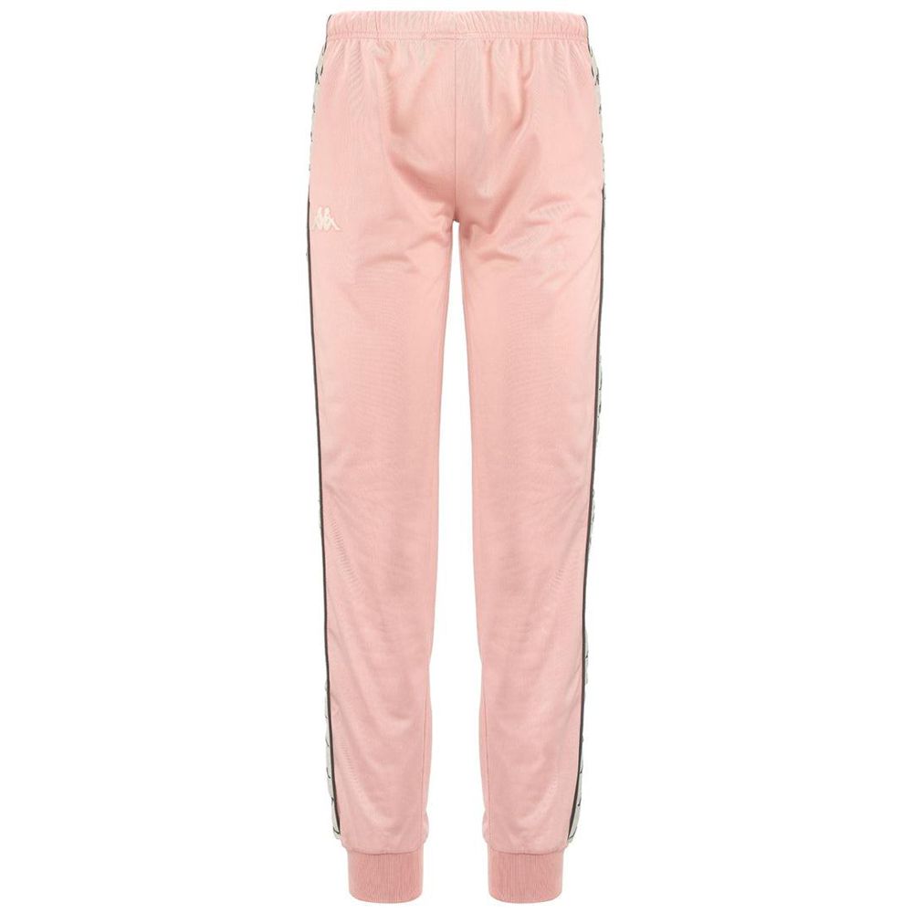 Women Kappa 222 Banda Wrastoria Slim Pants Pink | 604817-NUE