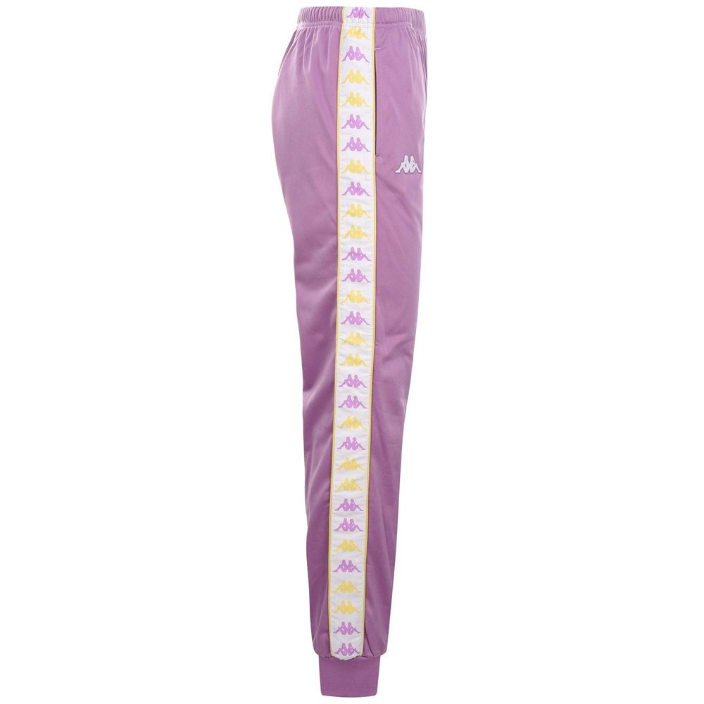 Women Kappa 222 Banda Wrastoriai Slim Pants Purple | 298071-RQV