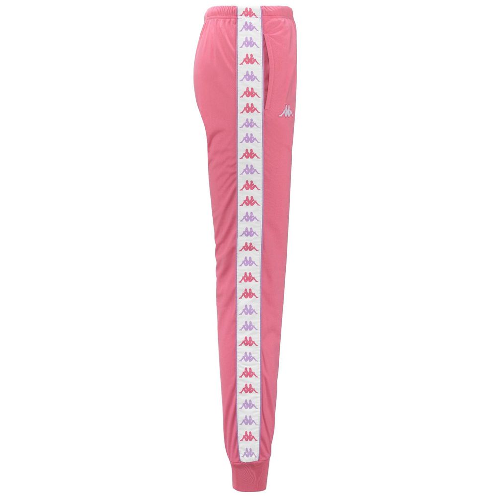 Women Kappa 222 Banda Wrastoriai Slim Pants Pink | 947536-ITC