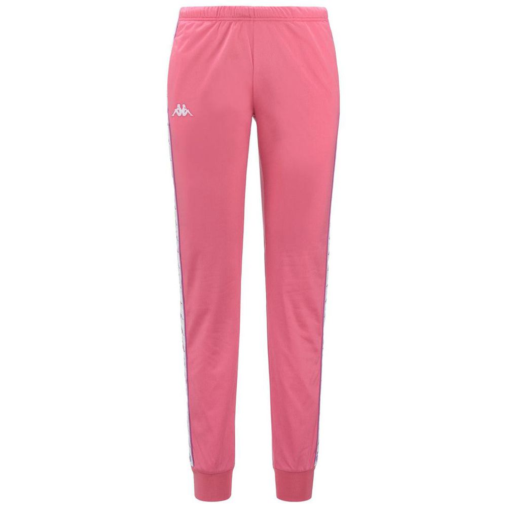 Women Kappa 222 Banda Wrastoriai Slim Pants Pink | 947536-ITC