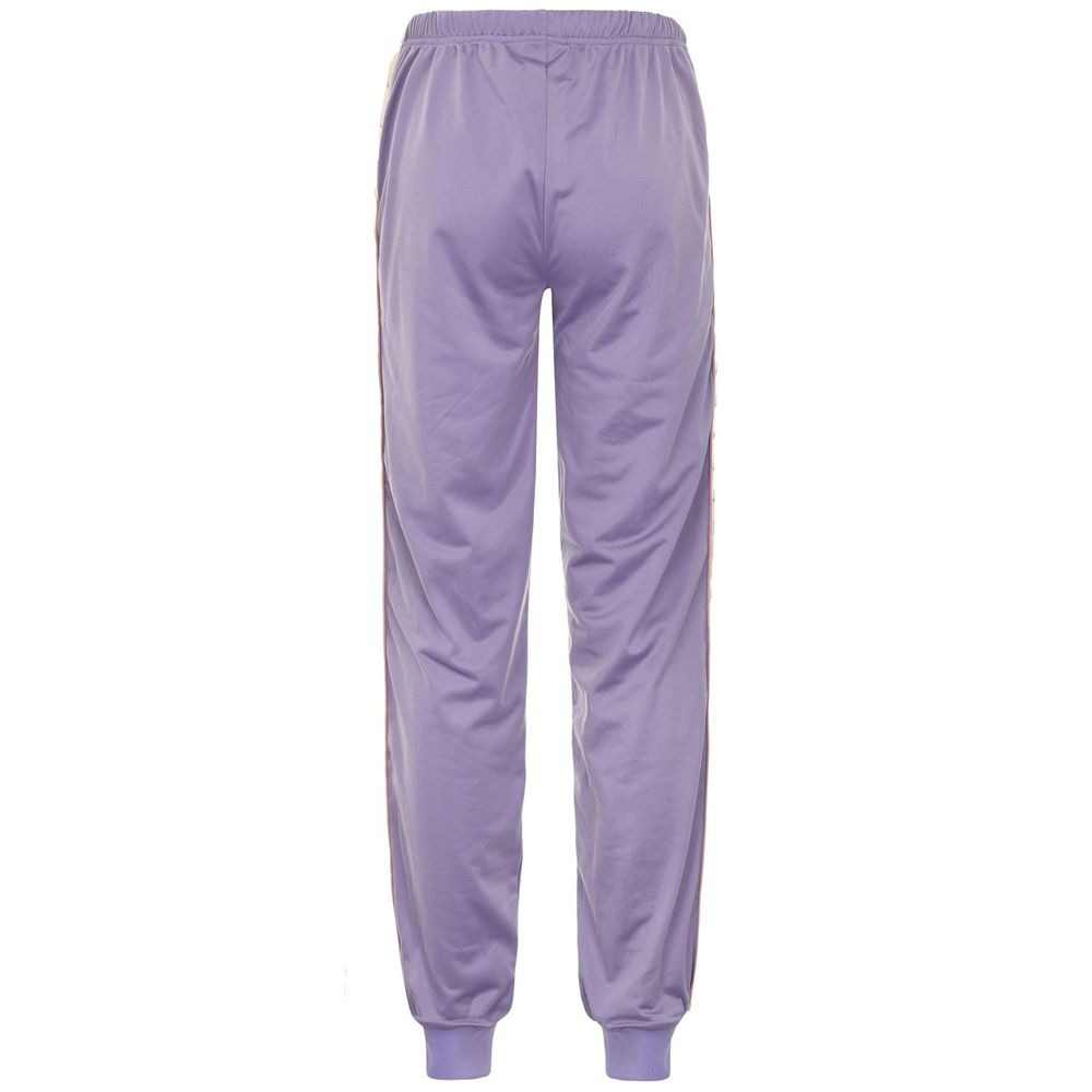 Women Kappa 222 Banda Wrastoriao Slim Pants Purple | 182369-FWA