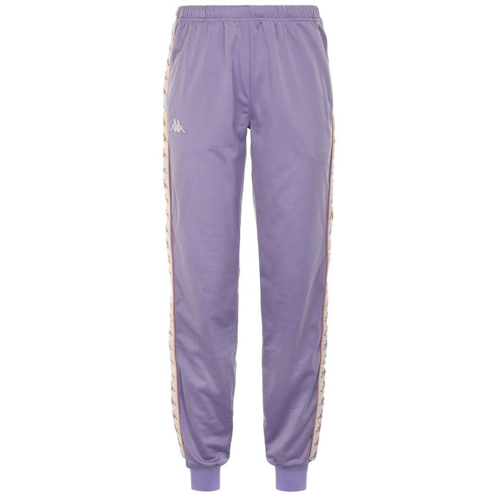 Women Kappa 222 Banda Wrastoriao Slim Pants Purple | 182369-FWA