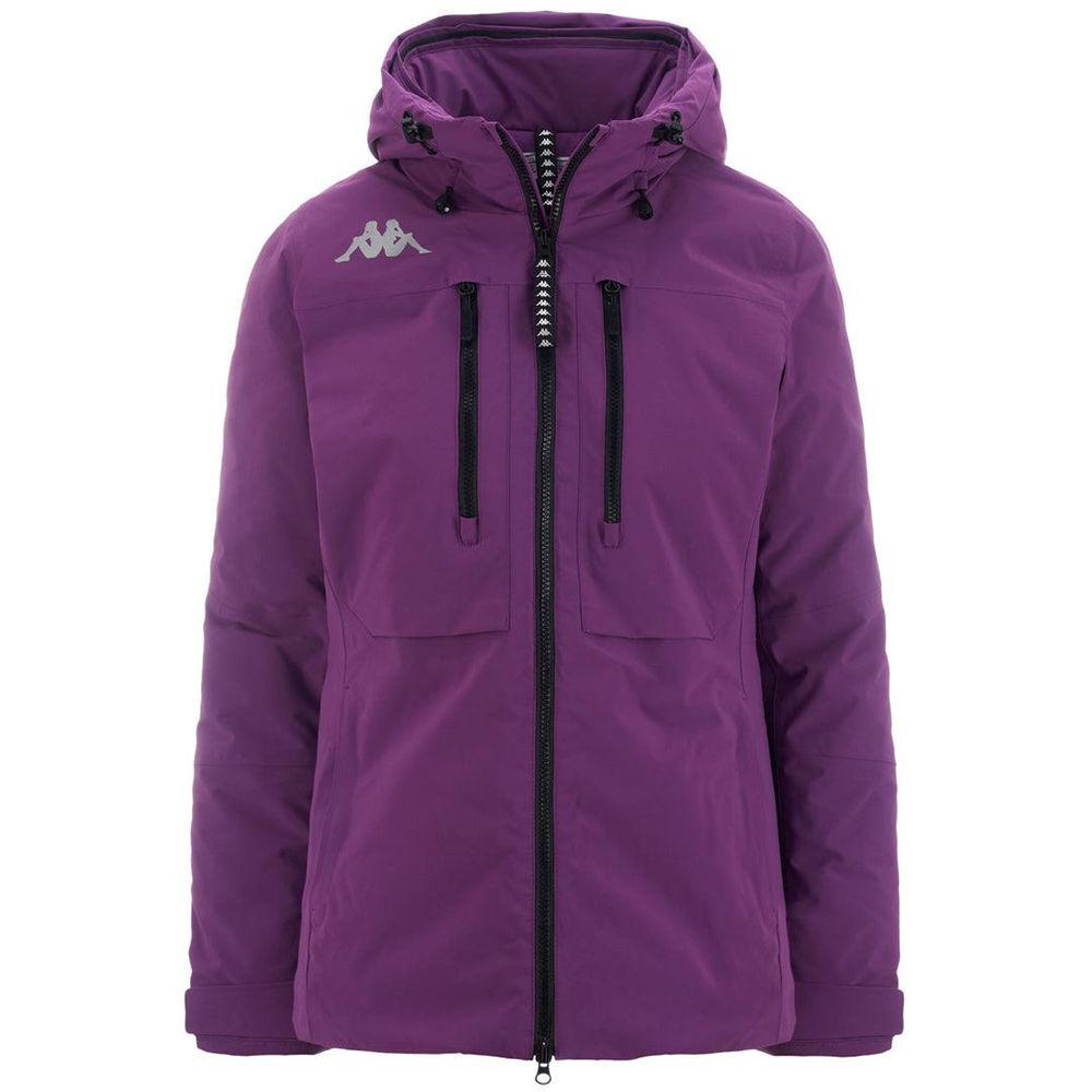 Women Kappa 3 Cento 304 Jacket Purple | 062748-SLN