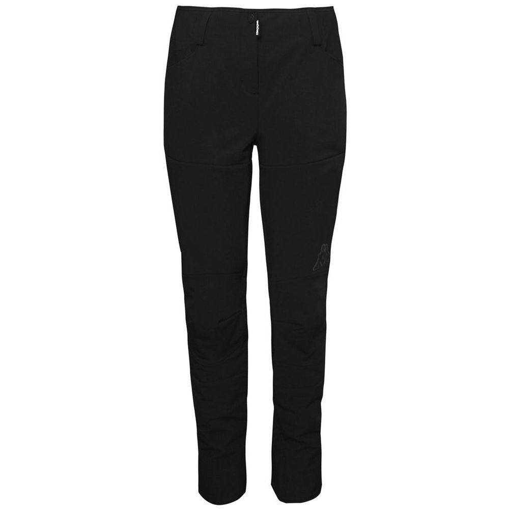 Women Kappa 4 Cento 407 Cold Buster 3.0 Pants Black | 975402-RAK