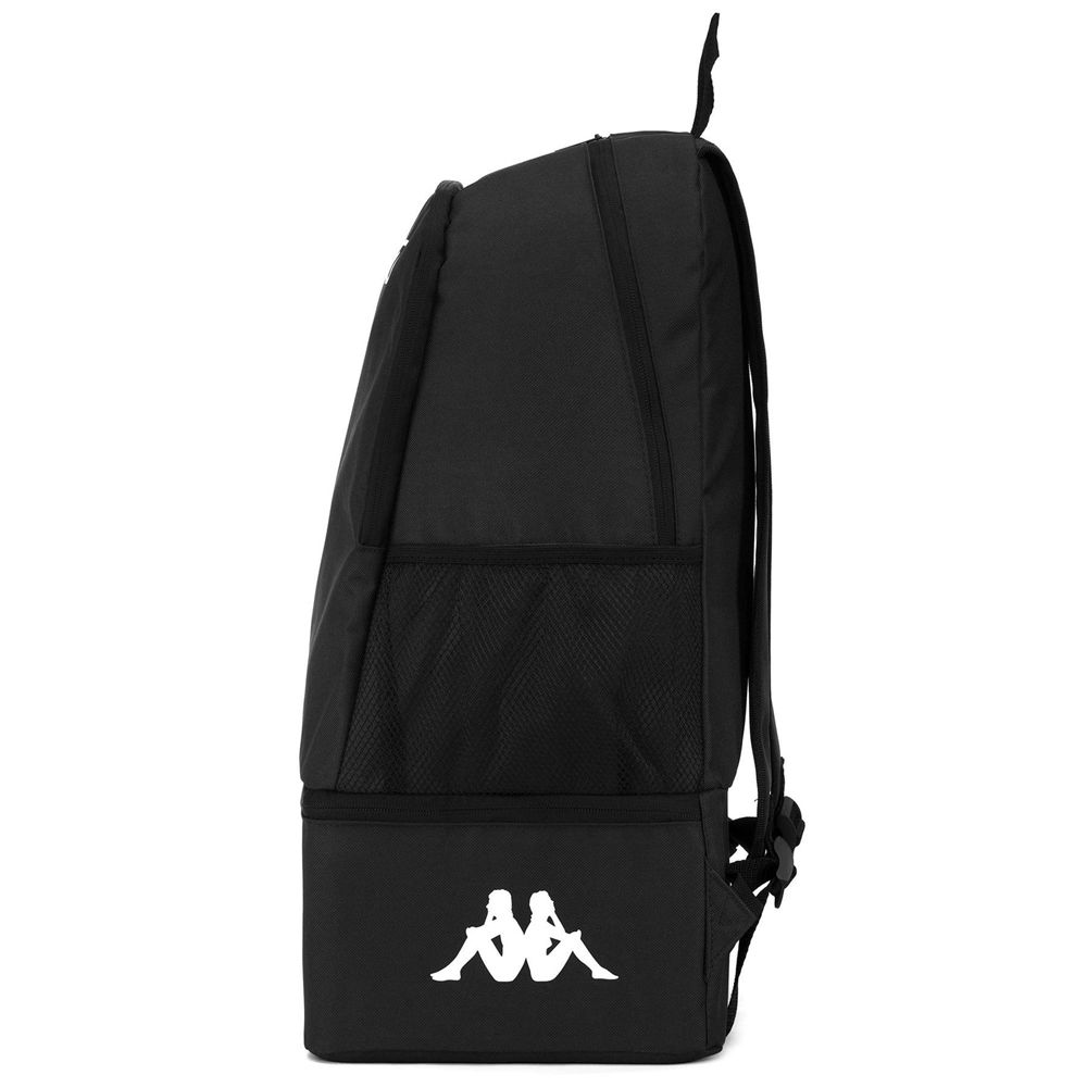 Women Kappa 4 Football Backpack Backpack Black | 514023-HJK