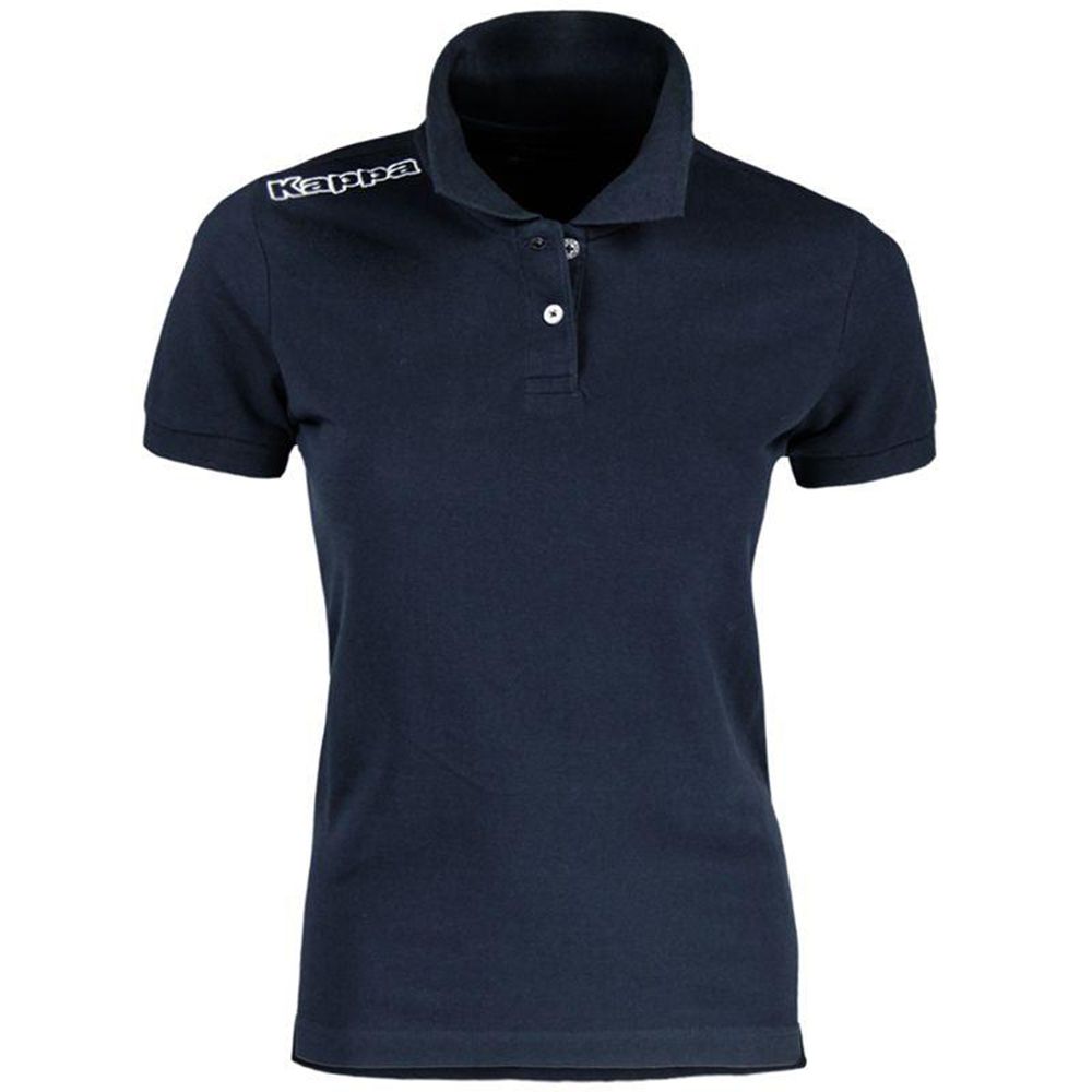 Women Kappa 4 Training Polo Wss Slim Polo Shirt Navy | 856930-JKZ