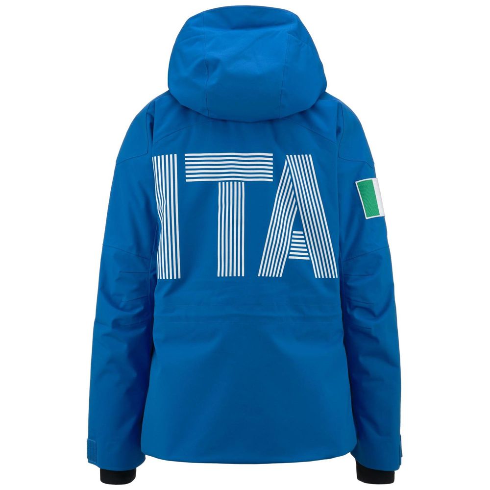 Women Kappa 6 Cento 604f Ita Jacket Blue | 685239-AZH