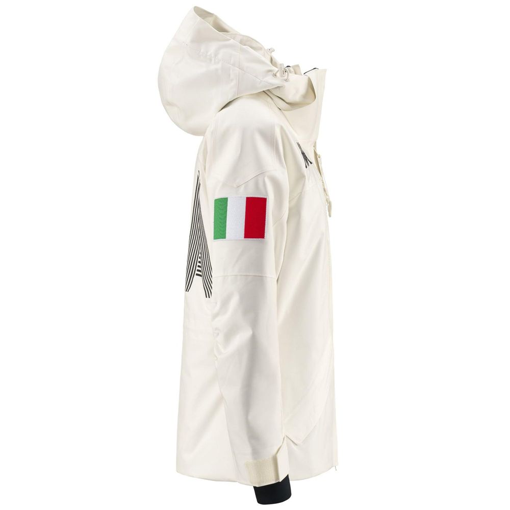 Women Kappa 6 Cento 604f Ita Jacket White | 230617-VCR