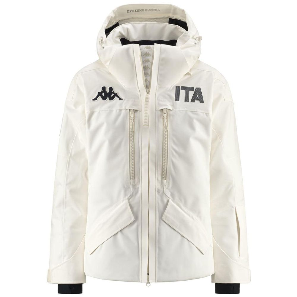 Women Kappa 6 Cento 604f Ita Jacket White | 230617-VCR