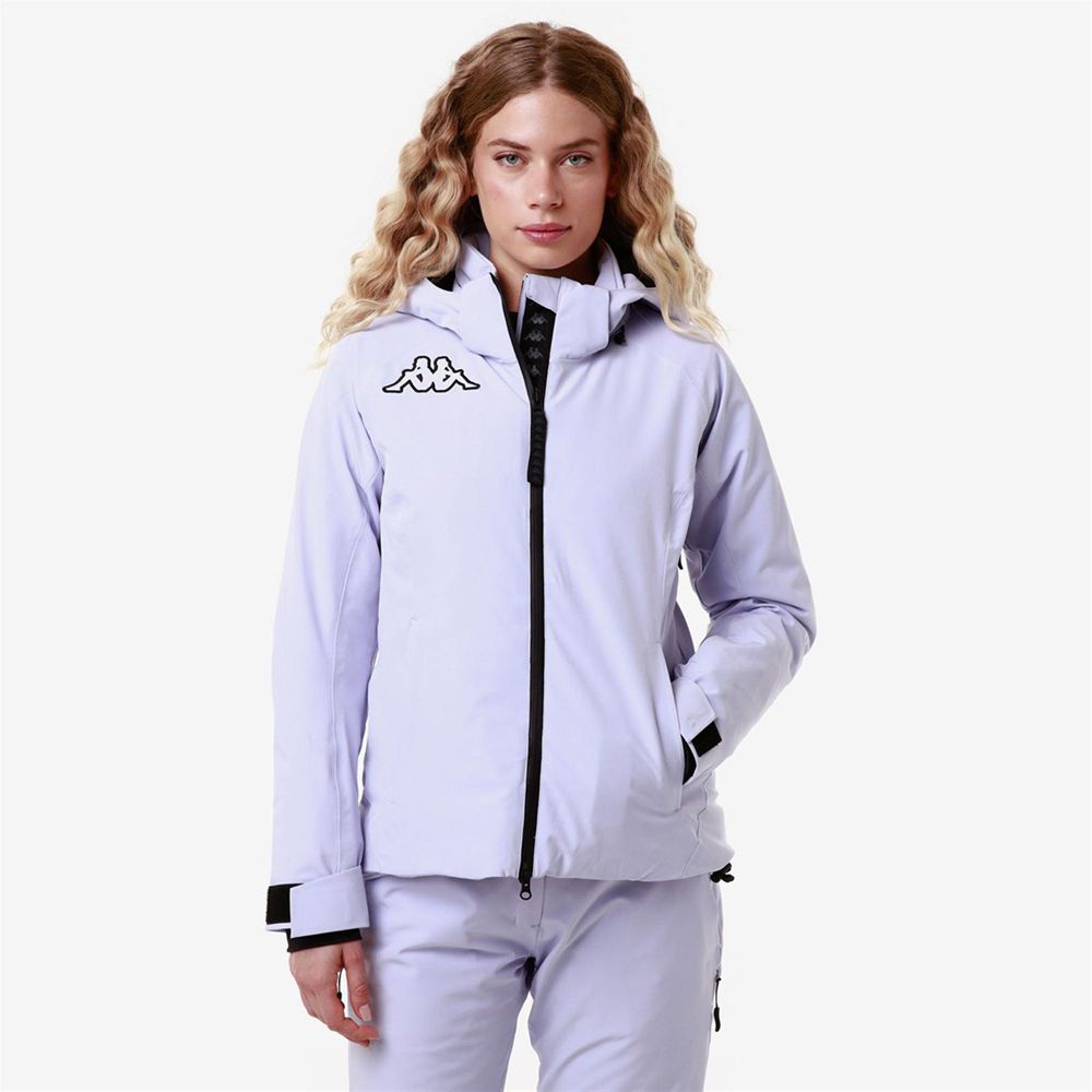 Women Kappa 6 Cento 610 Jacket Purple | 163529-HZA