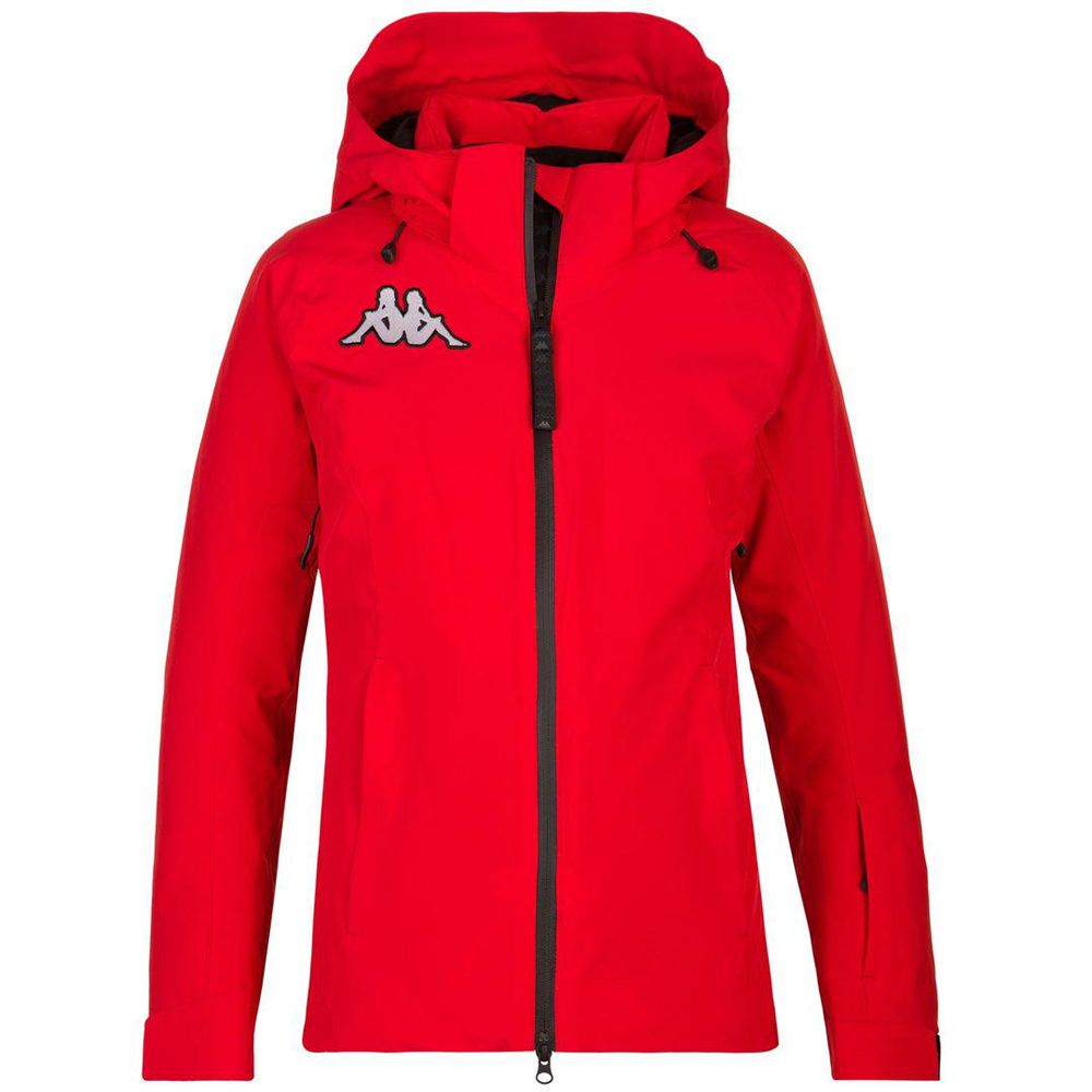 Women Kappa 6 Cento 610 Jacket Red | 053827-YAI